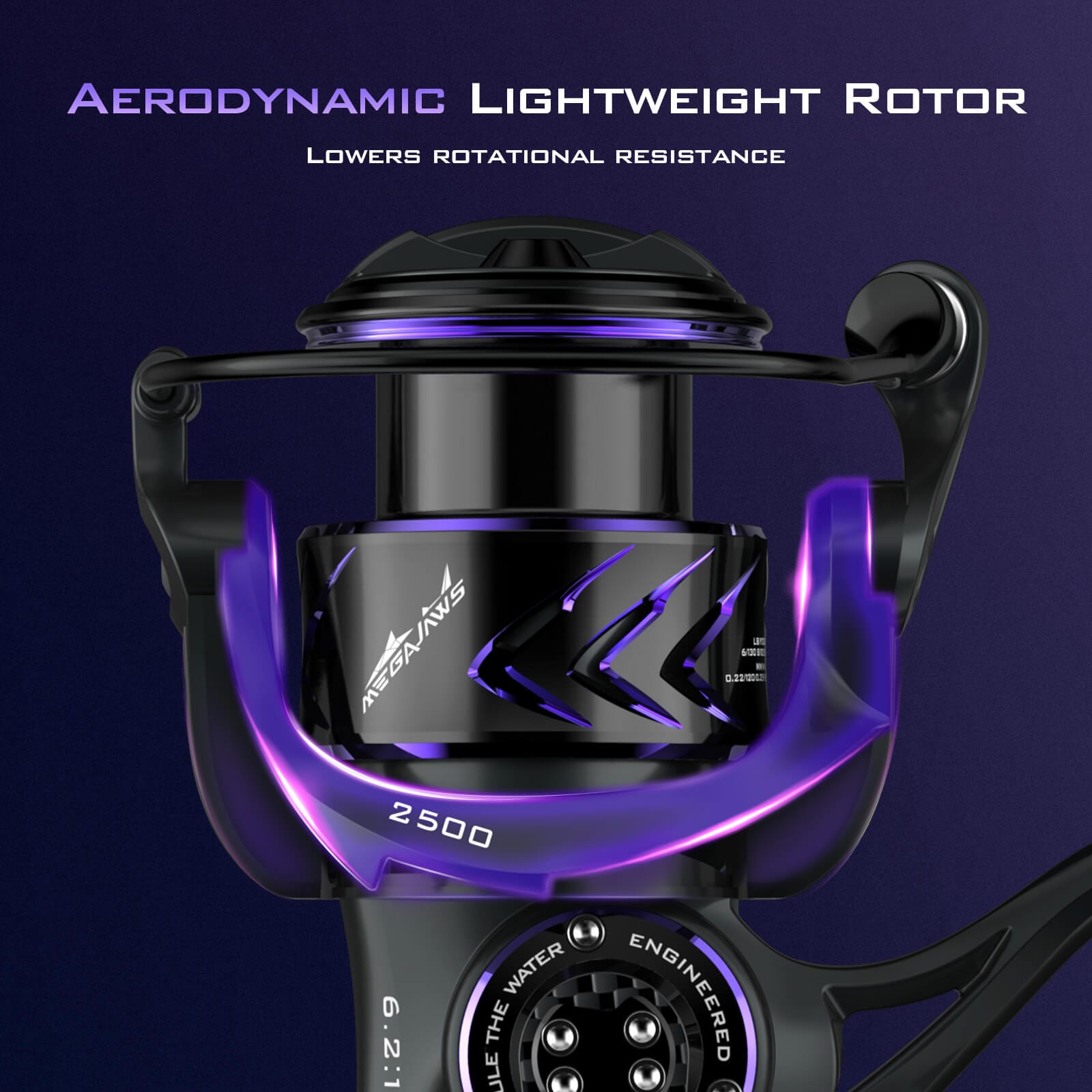 KastKing MegaJaws Elite Spinning Reel Size 2500