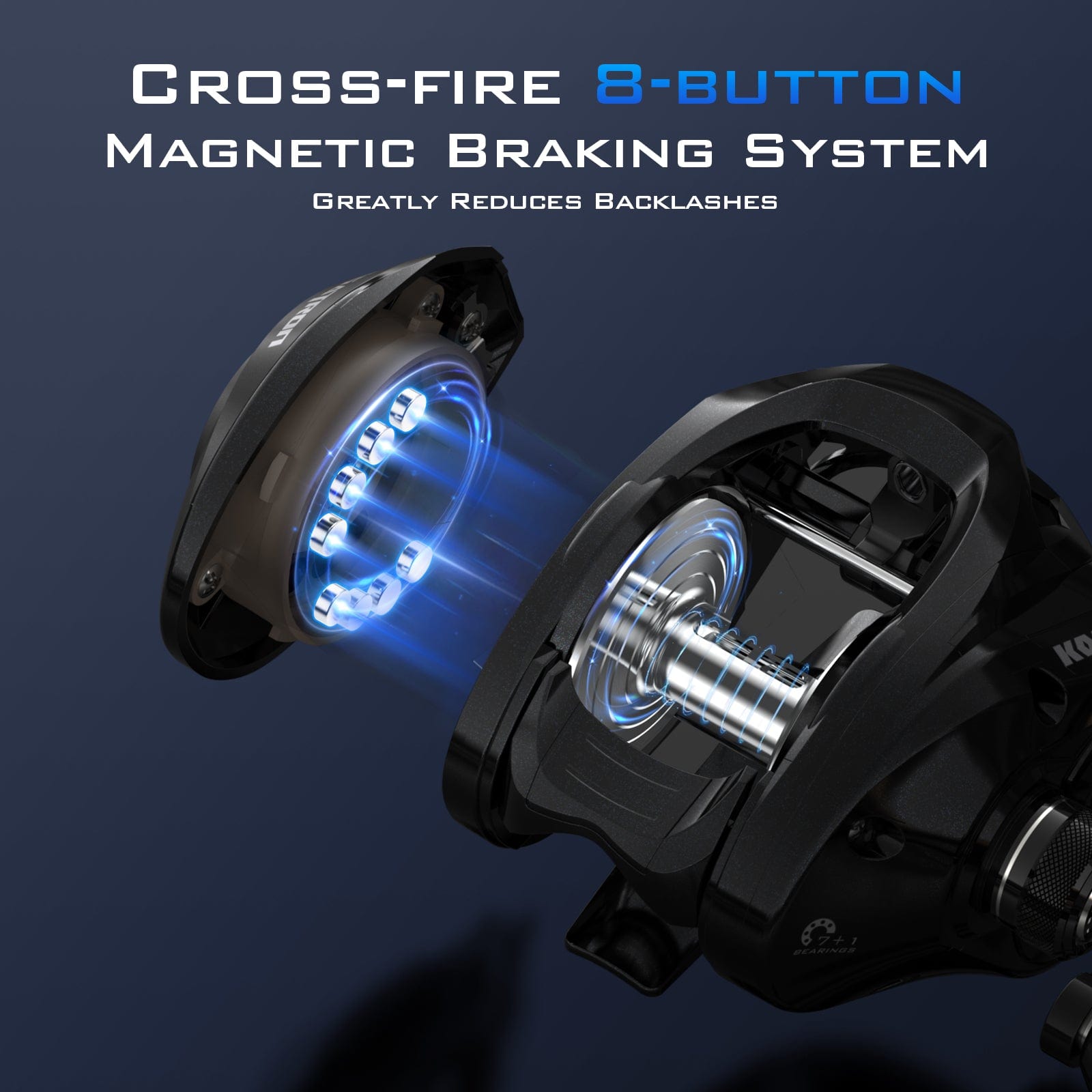 KastKing Megatron 200 Baitcasting Fishing Reel