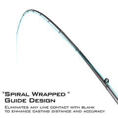 KastKing Cliff Crochet Spirale Series Bass Rods