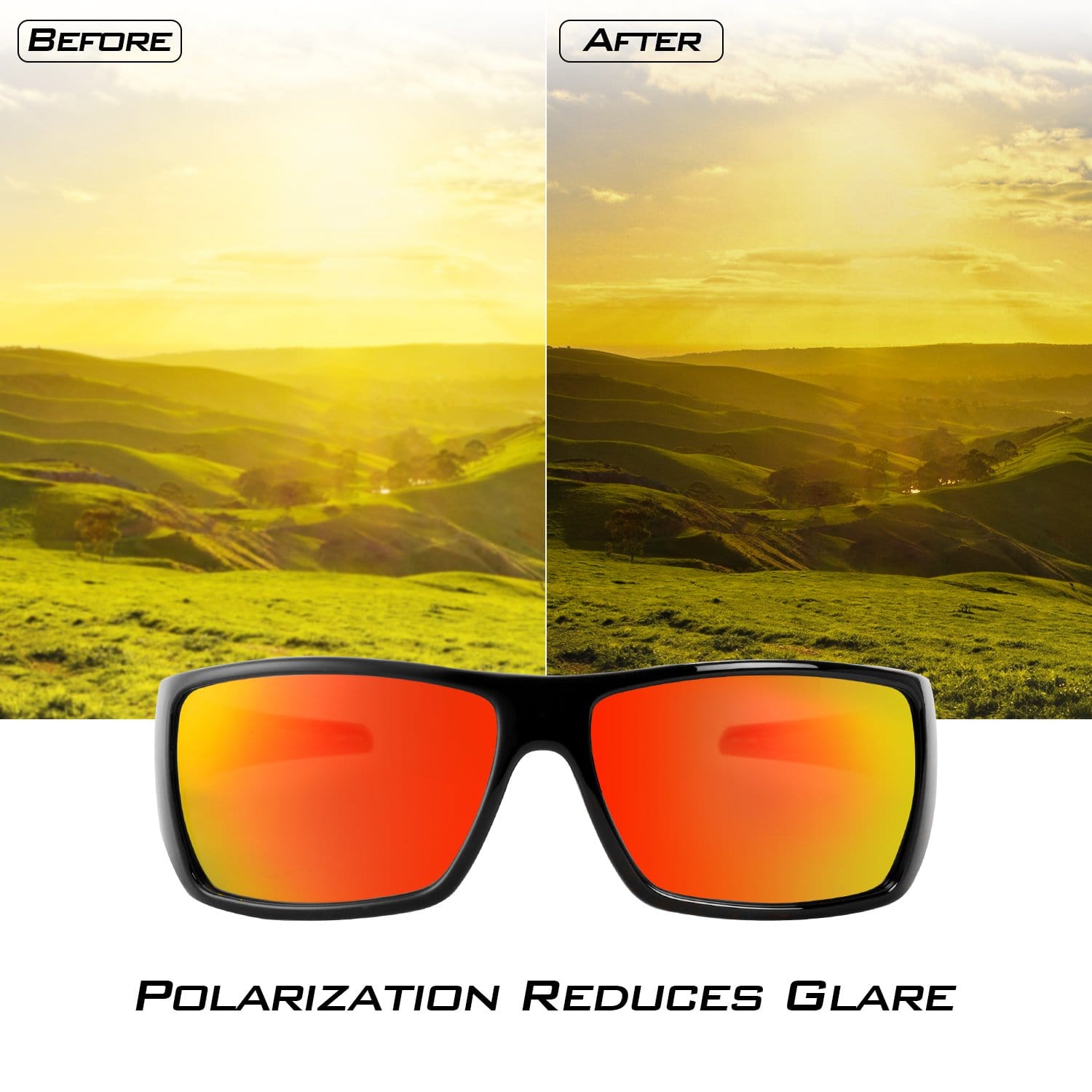 KastKing Iditarod Polarized Sport Sunglasses for Men and Women