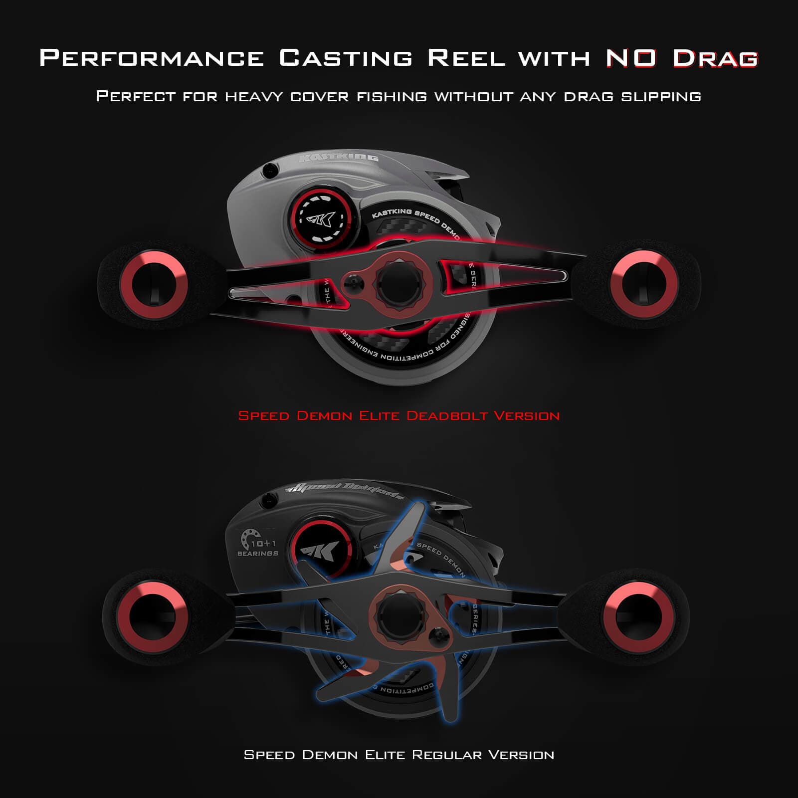 KastKing Speed Demon Elite Deadbolt Reel
