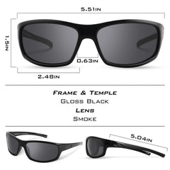 KastKing Kateel Polarized Sport Sunglasses for Men and Women