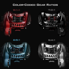 KastKing MegaJaws Baitcasting Reels Upgraded Version
