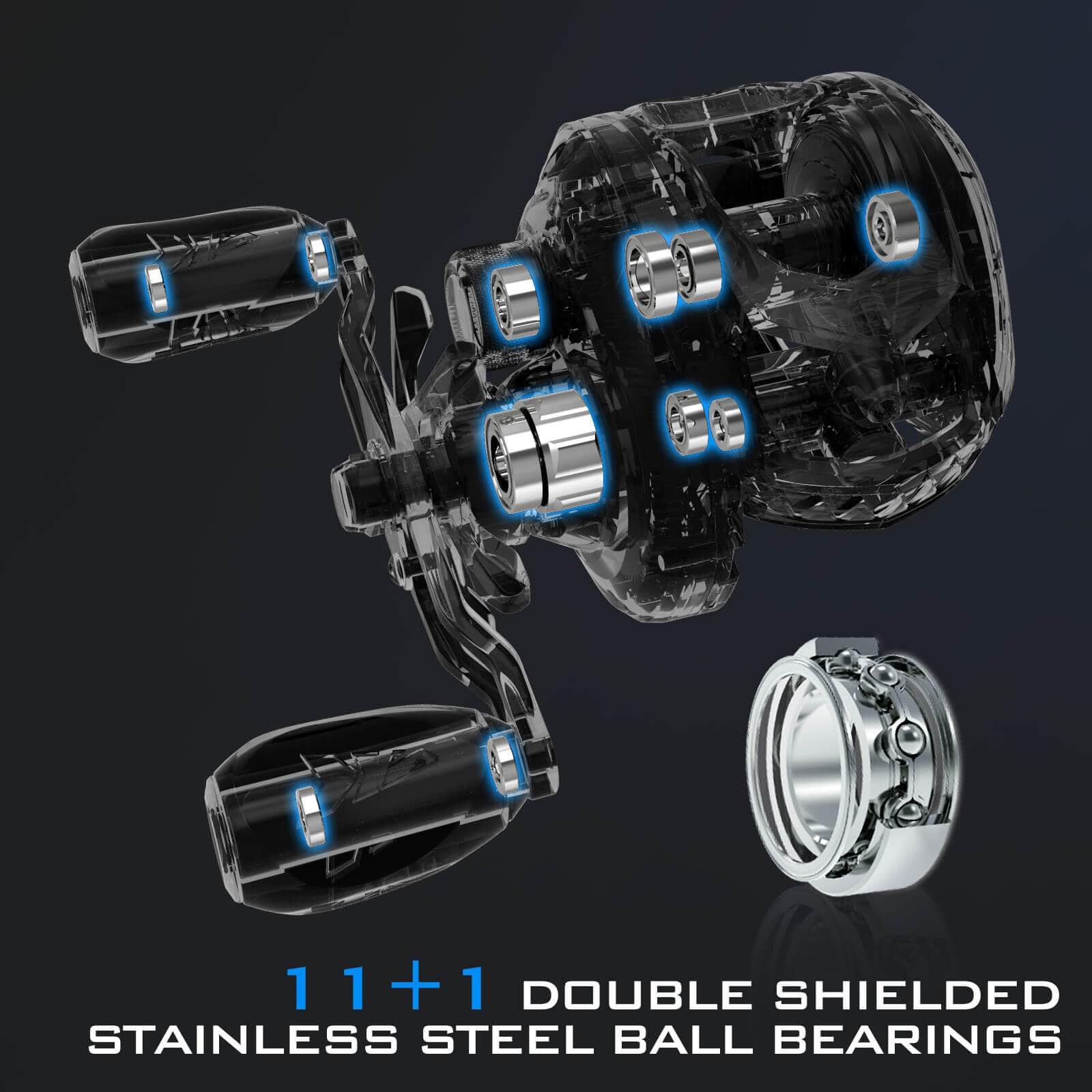 KastKing MegaJaws Baitcasting Reels Upgraded Version
