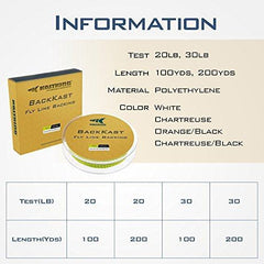 KastKing BackKast Fly Fishing Line Backing Line